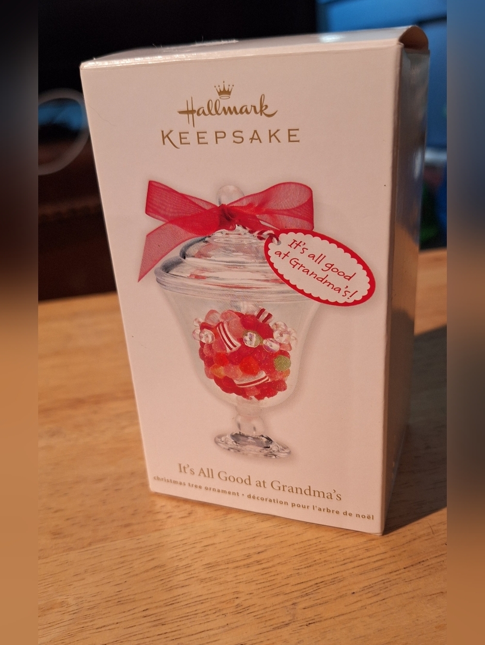 Hallmark 2011 " It's All Good At Grandma's" Christmas Ornament